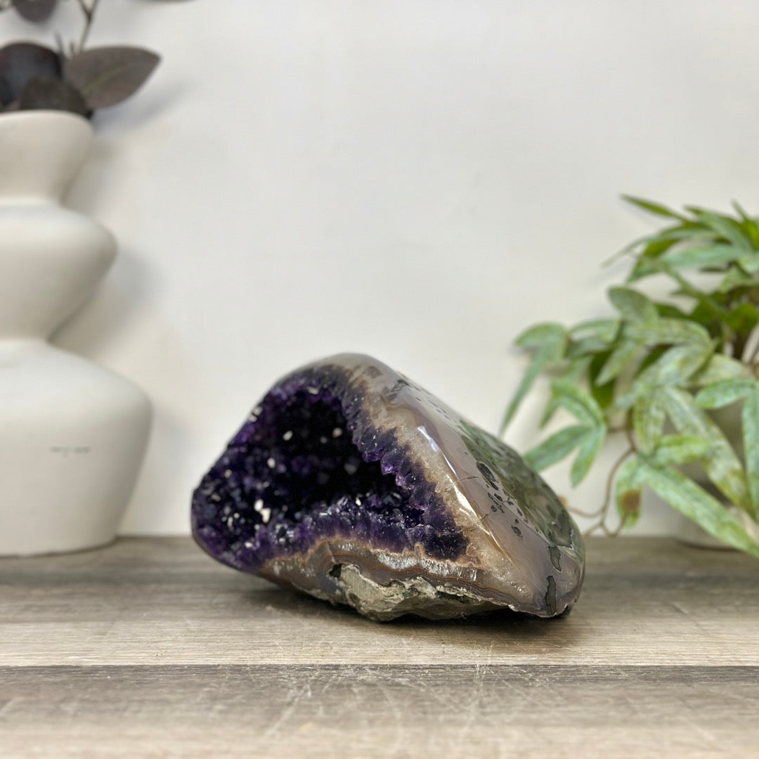 Top Quality Natural Amethyst Geode for Home Decor - STGE0068