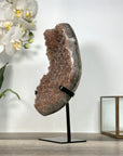 Sugar Druzy Crystal Cluster on Stand Statement Piece - MWS2650
