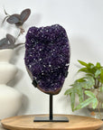 Top Quality Uruguayan Amethyst Specimen on Metal Stand - MWS3122