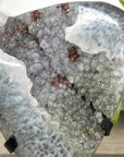 Natural Green Tone Sugar Quartz Specimen - Stand Included - MWS3159