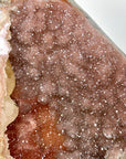 Huge Natural Pink Amethyst Statement Piece with Calcite Formation - CBP1431