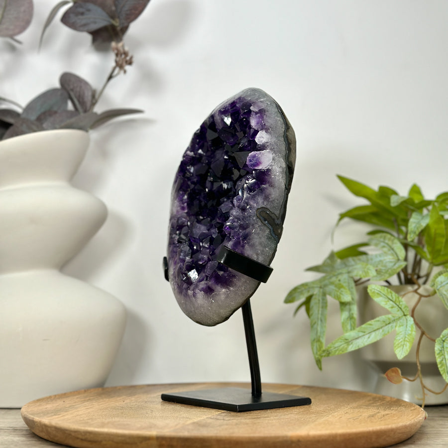 Natural Uruguayan Amethyst Crystal Specimen - MWS3100