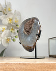 Stunning Quartz Geode with Sugar Druzy Crystals - MWS2124