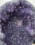 Natural Amethyst Geode on Stand from Uruguay - MWS3352