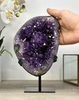 Natural Amethyst Geode with Shinny Crystals for home Decor - MWS2450