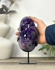 Uruguayan Amethyst Crystal Statement Piece for Home Decor - MWS3273