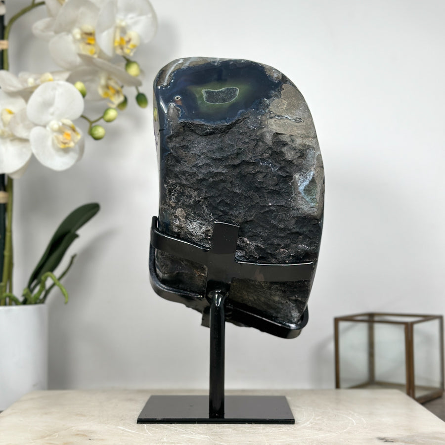 Natural Uruguayan amethyst Geode, Perfecto Home Center Piece - MWS1847