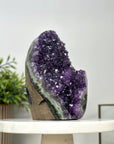 Amethyst Geode Crystal Cluster with Rich Purple Crystals - CBP1170