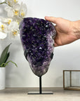 Stunning Large Deep Purple Natural Amethyst Cluster - MWS2095