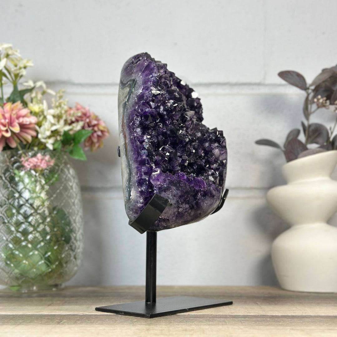 Natural Top Grade Amethyst Crystal Statement Piece - MWS3402