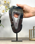 Large Agate & Quartz Stone Portal