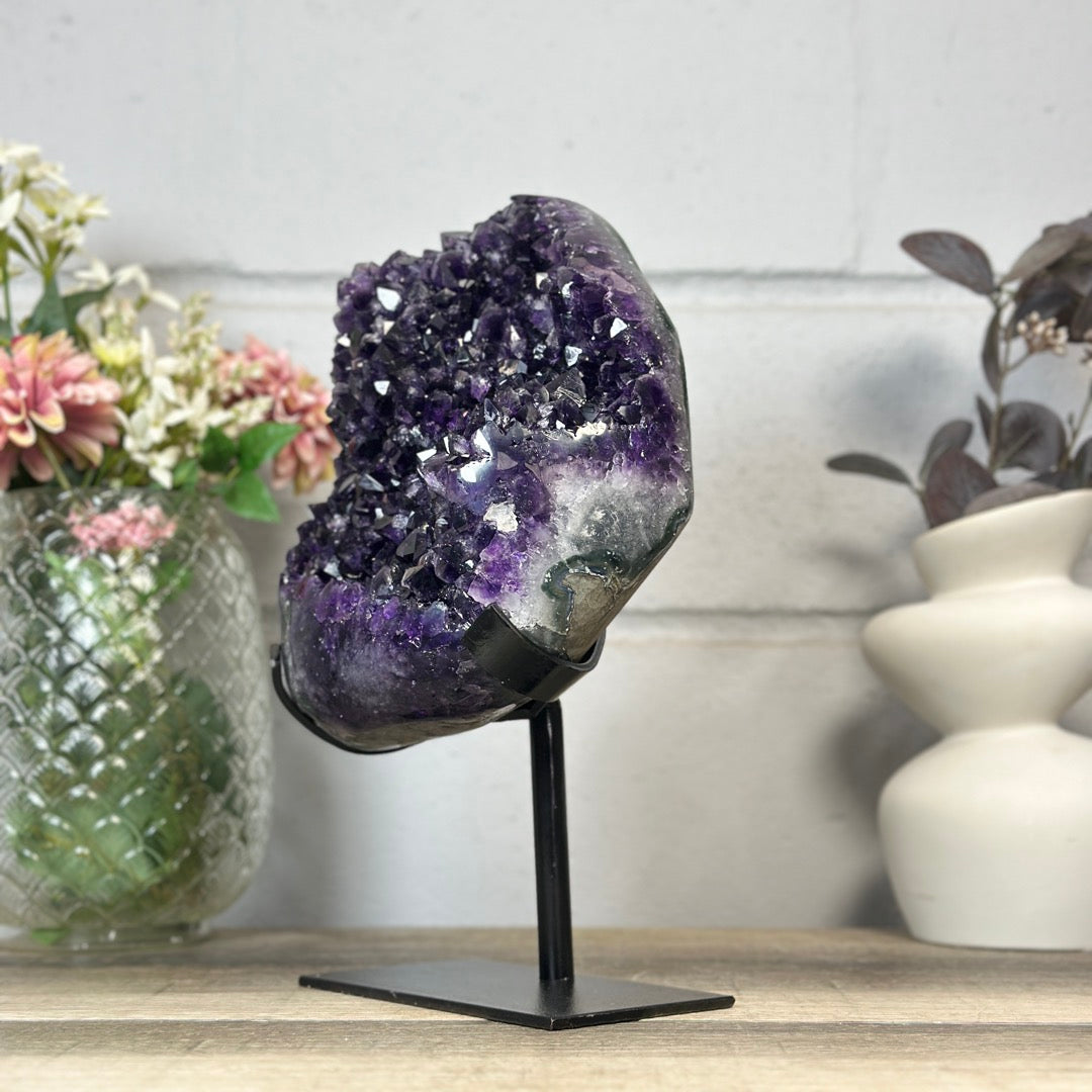 Natural Top Grade Amethyst Crystal Statement Piece - MWS3402