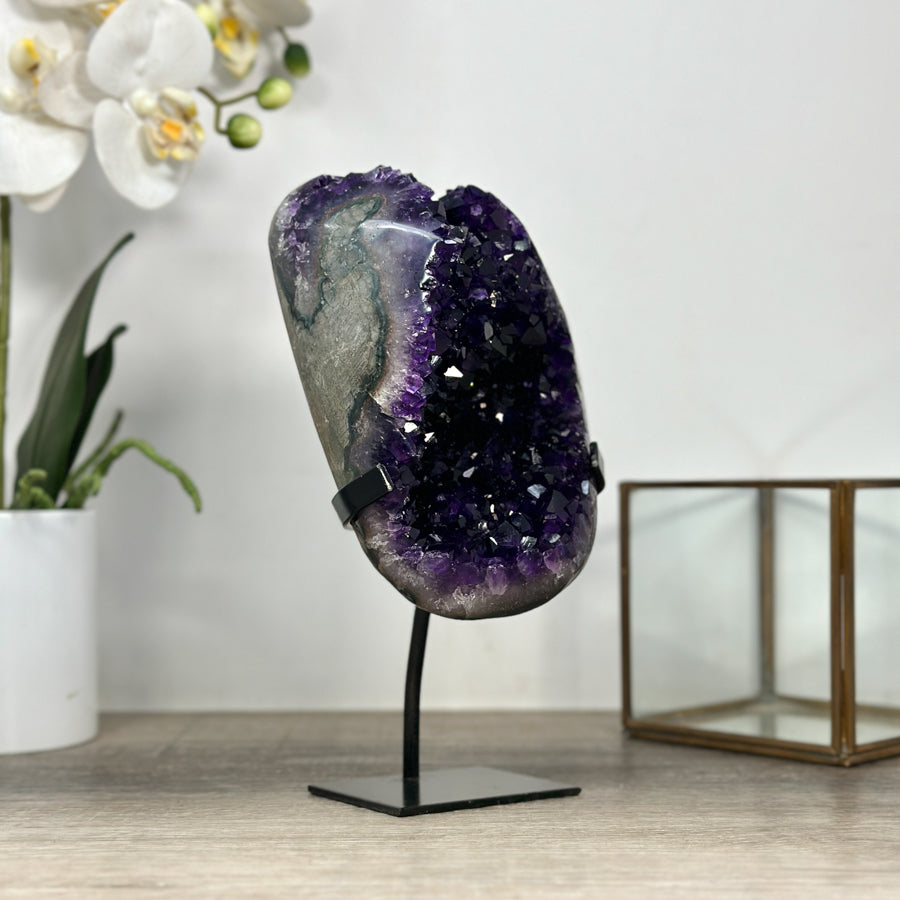 Deep Purple Uruguayan Amethyst Cave Crystal - MWS2449