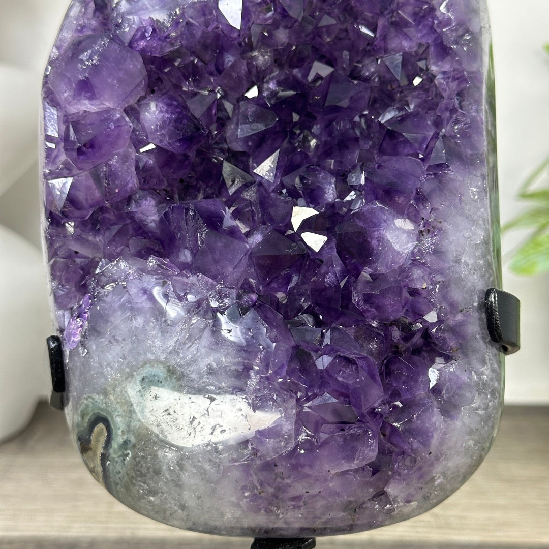 Large Natural Amethyst Geode with Deep Purple Amethyst Crystals - MWS3315