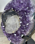 Unqiue Amethyst Cluster with Collection Grade Calcite inclusion - MWS3356