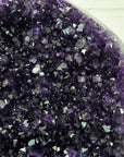Large Natural Amethyst Cathedral Geode from Uruguay – Self Standing Cut Base Display Piece - CBP1202