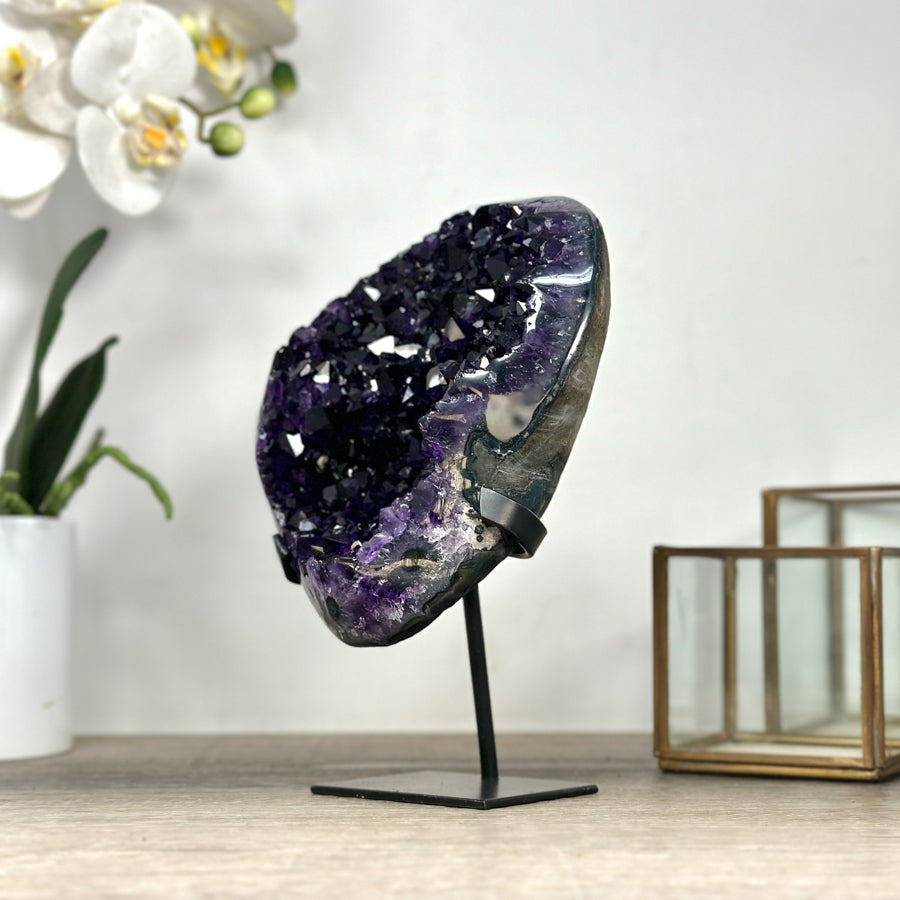 Top Grade Deep Purple Amethyst Specimen - MWS2336