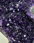 Premium Uruguayan Amethyst Geode With Metal Stand - MWS2753
