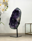 Uruguayan Amethyst Geode with Green Jasper Shell - MWS2466