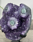 Uruguayan Amethyst Cluster with Stalactite Crystal Formations - MWS2687