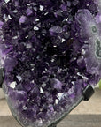 Natural Top Grade Amethyst Geode with Metal Stand - MWS3218