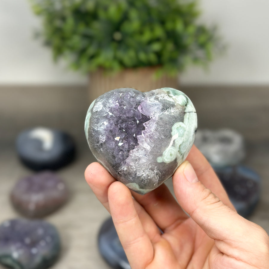 Mixed Minerals Hearts Set - MHLT0327