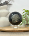 Large Natural Amethyst & Agate Sphere Geode - SPH0159