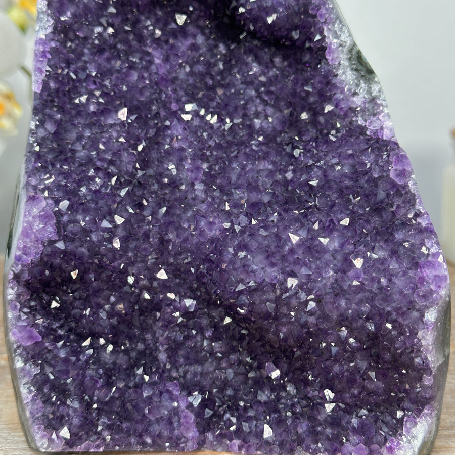 Large Amethyst Cathedral with Stalactite Formations - CBP1139