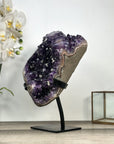 Large Natural Amethyst Stone Crystal Specimen for Home Decor - MWS2830