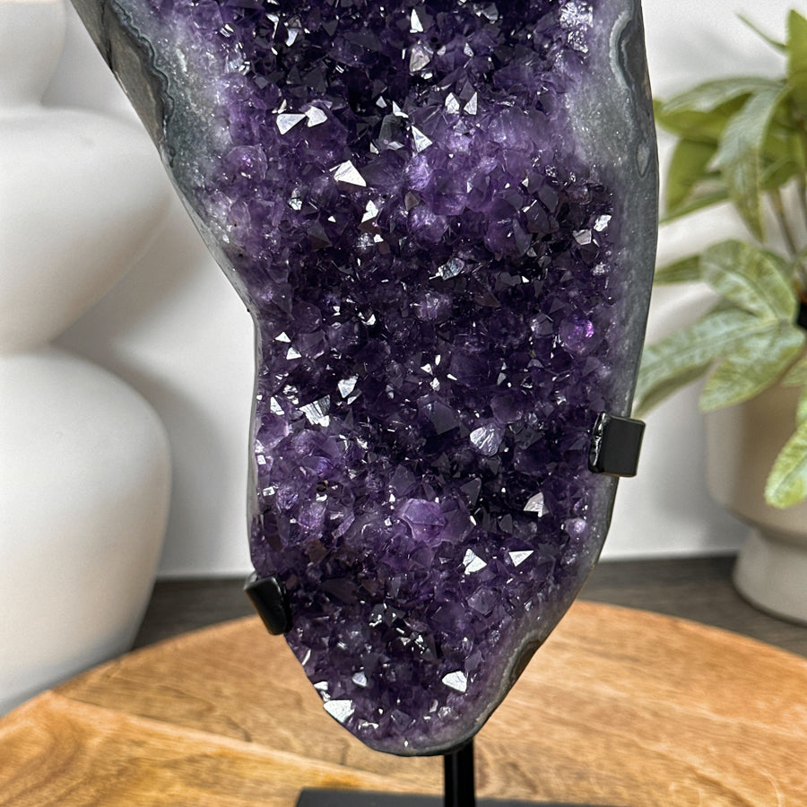 Natural Amethyst Crystal Statemen piece - MWS3078