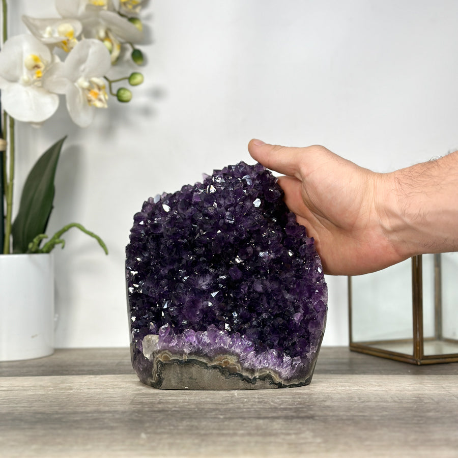 Natural Amethyst Crystal Cathedral - CBP1232