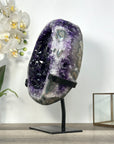 Huge Natural Amethyst Geode with Large Deep Purple Crystals - MWS2745