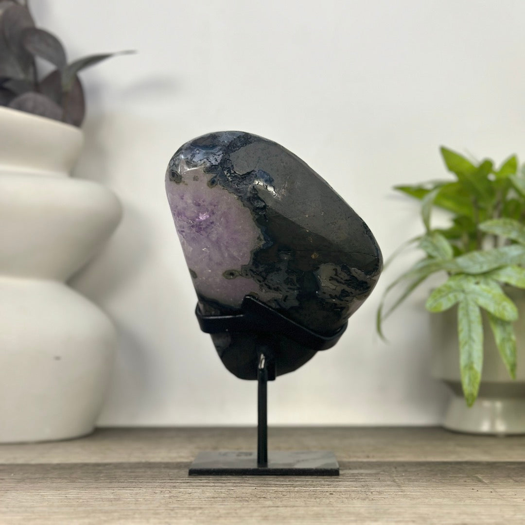 Uruguayan Amethyst Cluster with Large Beautiful Crystals - MWS3334
