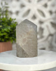Natural Quartz Stone Obelisk  - STP0107