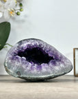 Amethyst Stone Geode with Crystal Cavity from Uruguay - STGE0029