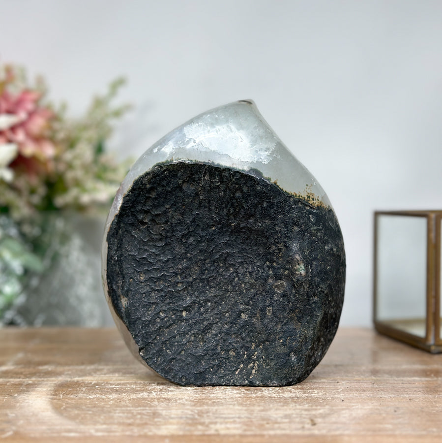 Quartz Stone Flame Carving - FST0118