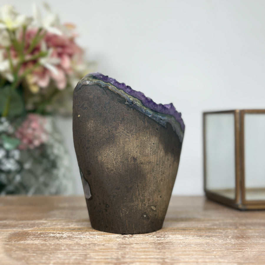 Natural Amethyst Cathedral Crystal Selfstanding - CBP1083