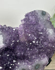 Natural Amethyst Stalactite Formation on Stand - MWS3237