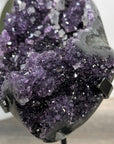 Stunning Natural Amethyst Crystal Cluster with Calcite Inclusions - MWS2258