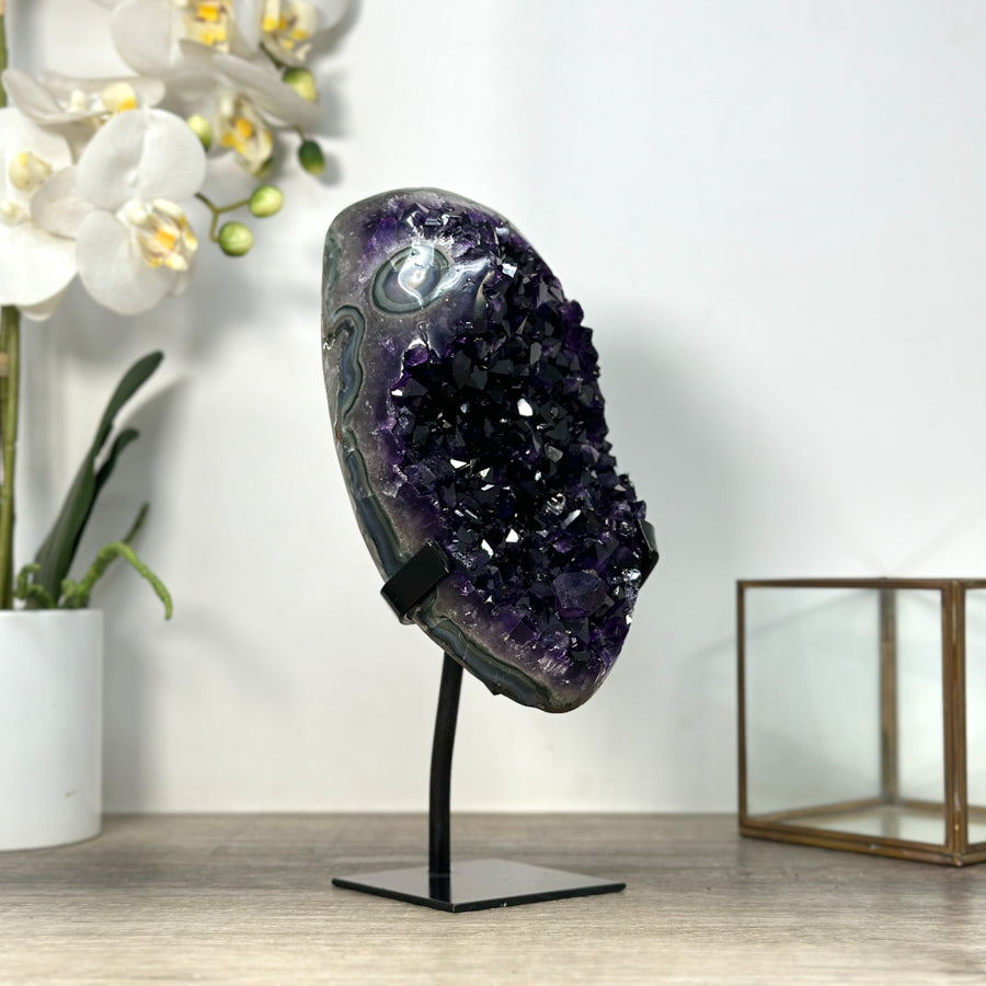 Top Grade Natural Amethyst Crystal Stone - MWS2487