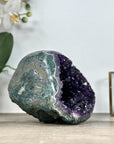 Deep Purple Amethyst Stone Geode from Uruguay - STGE0027