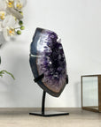 Premium Uruguayan amethyst Geode with Agate Shell - MWS2435