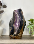 Huge Polished Sugar Amethyst & Agate Geode Statement Piece - CBP1436