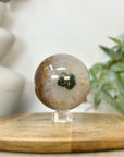 Natural Citrine Sphere Geode with Crystal Formation - SPH0231