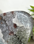 Natural Green Tone Sugar Quartz Specimen - Stand Included - MWS3159