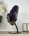 Amethyst Geode with Deep Purple Crystals and Natural Banding - MWS2934
