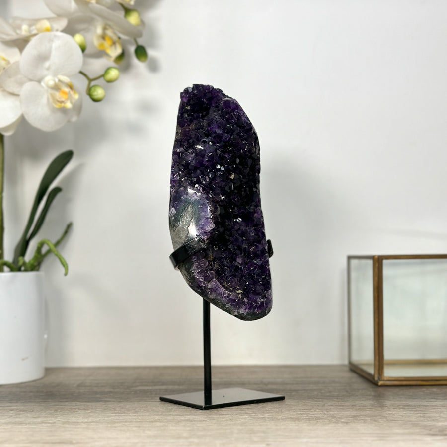 Deep Purple Amethyst Crystal Specimen - MWS2592