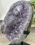 Natural Amethyst Crystal with Stalactite Eyes Formations - MWS3294
