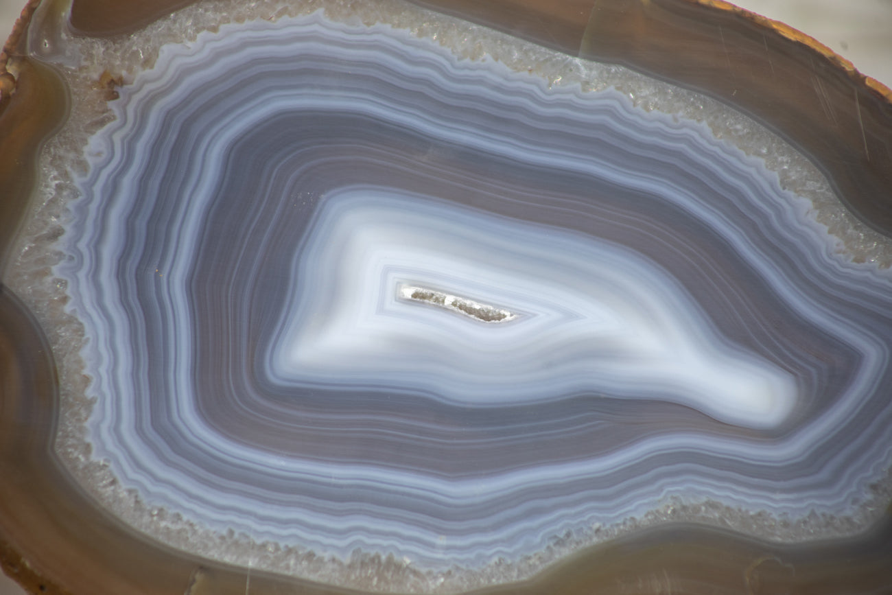 Uruguayan Agate Polished Slice - SLC0004