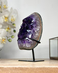 Natural Amethyst Cluster with Large & Shinny Crystals - MWS2126